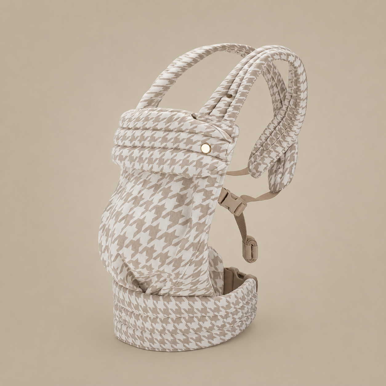 Porte bébé physiologique sécurisé beige